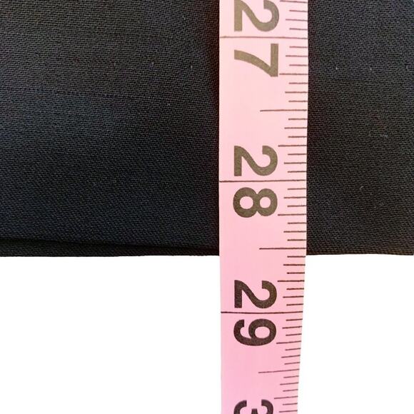 LOUIS FERAUD Black Two Piece Suit Skirt Blazer Jacket 46/14 - Picture 13 of 16